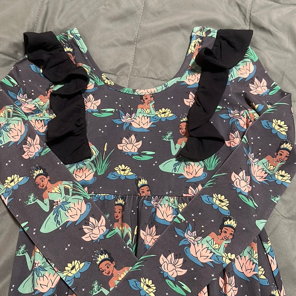 Princess and frog Tiana dress Rags 11/12